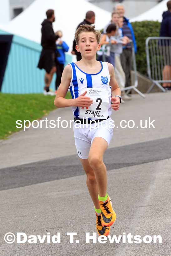 Boys under-13s 2022 Northern Road Relays, SportsCity, Manchester. Photo: David T. Hewitson/Sports for All Pics